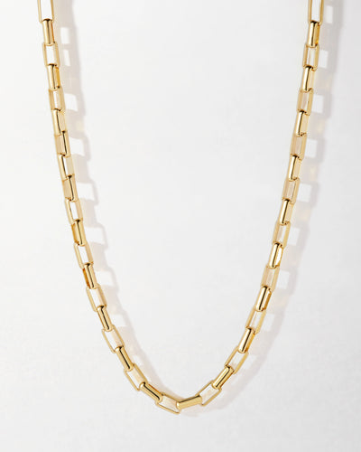 Anchor Chain Necklace - Gold