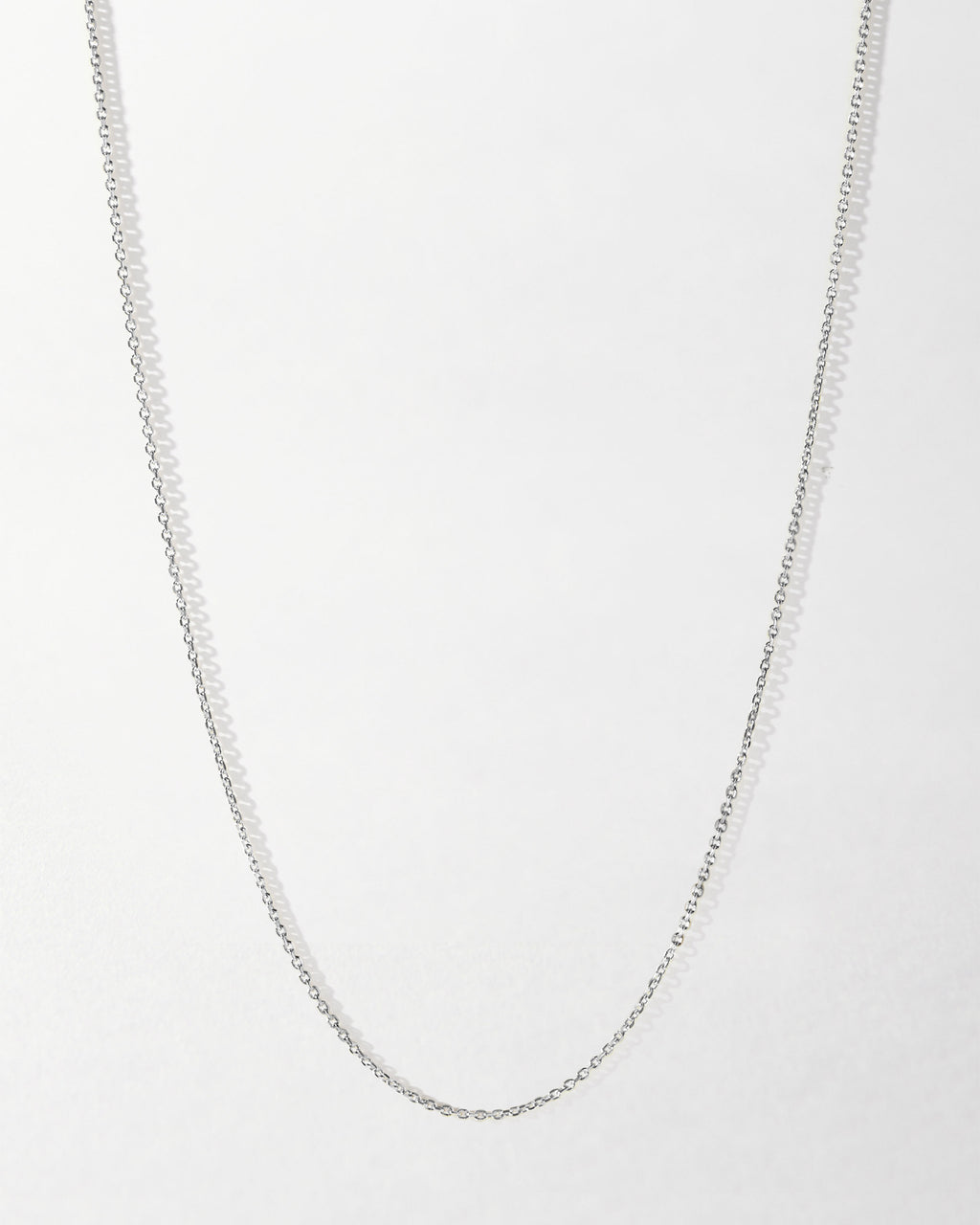 Cable Chain Necklace Silver EDGE of EMBER
