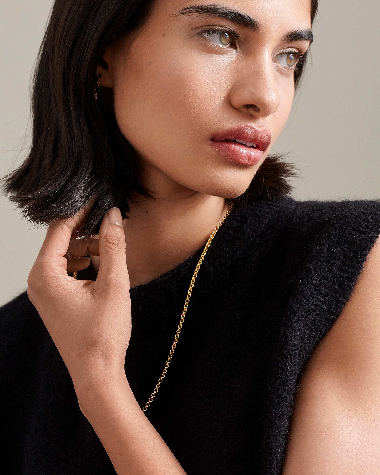 Charlotte Collins Modular Chain Necklace - Gold