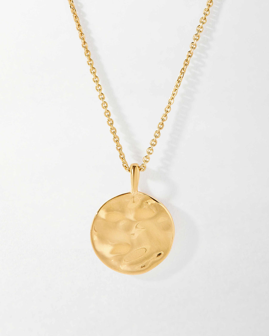 Solid gold 2024 coin necklace