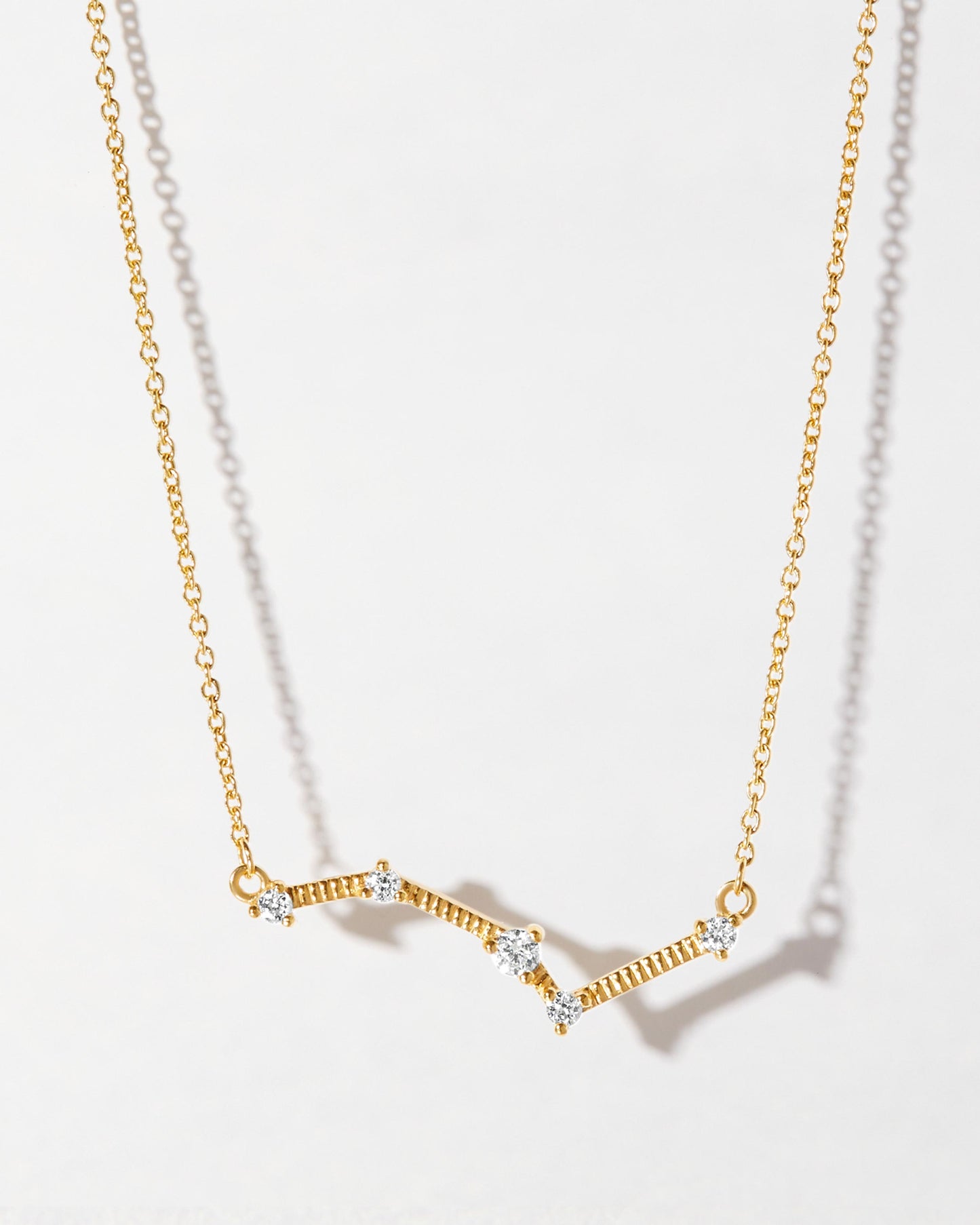 Constellation Diamond Necklace - Yellow Gold