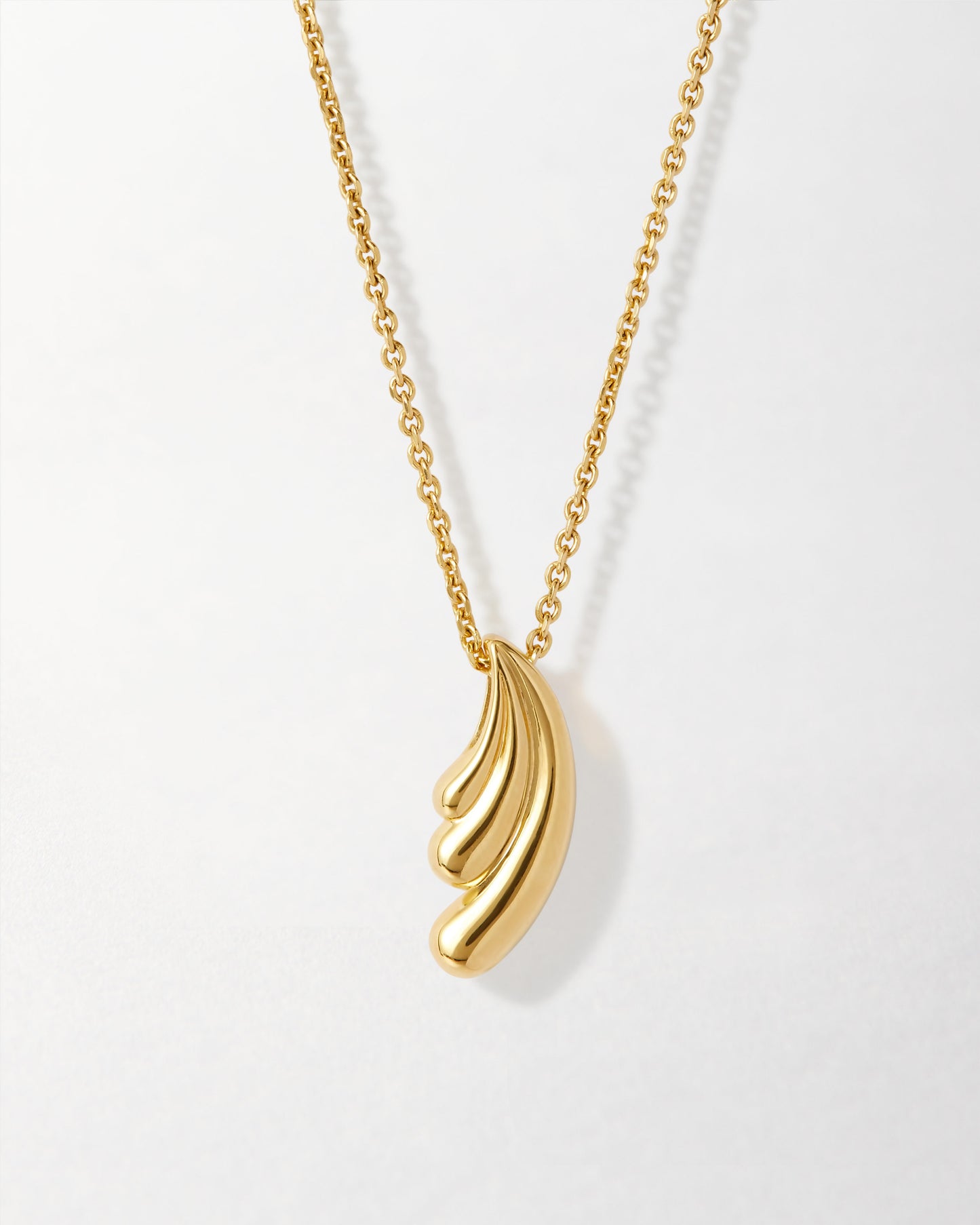 Wave Pave Necklace
