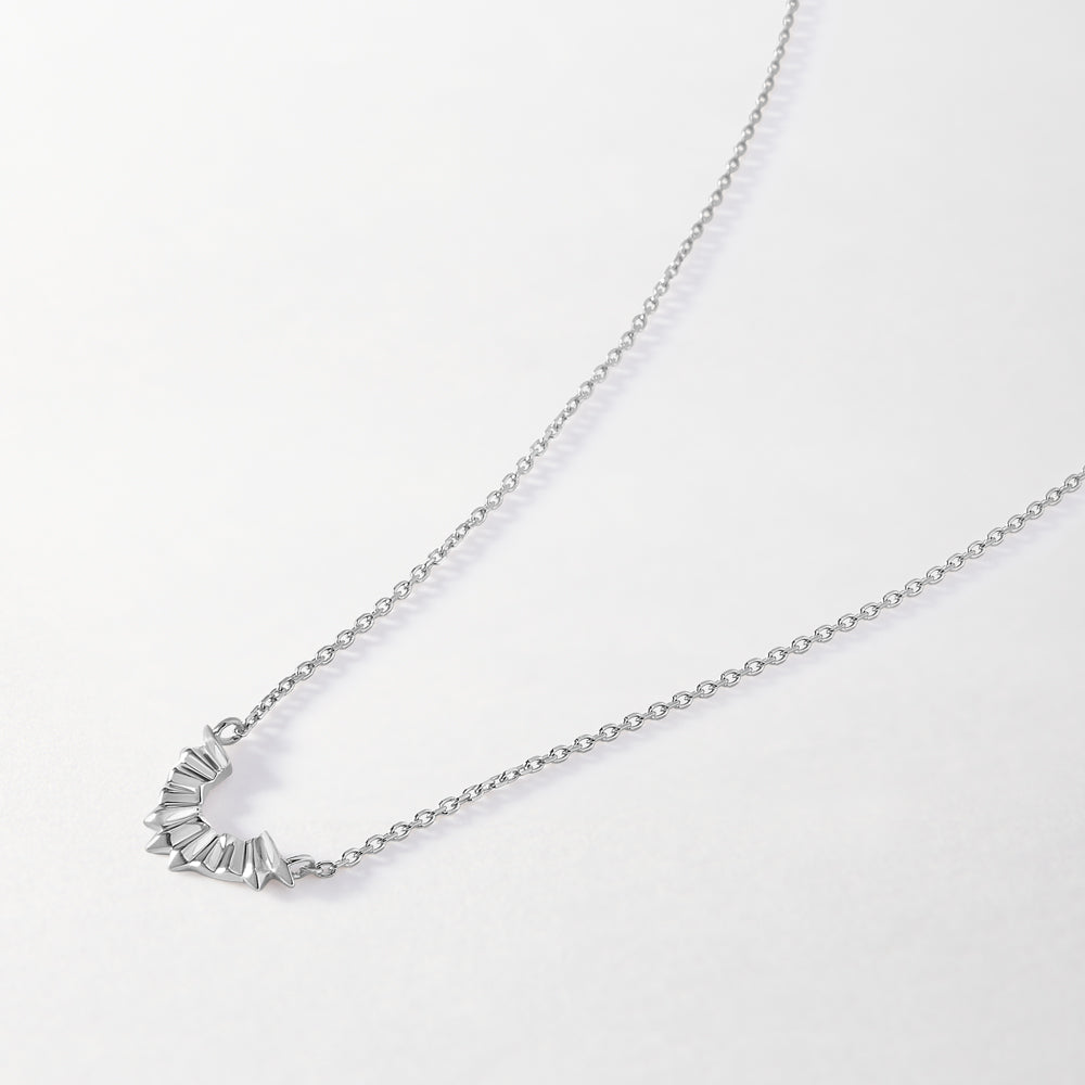 Flare Necklace - Silver