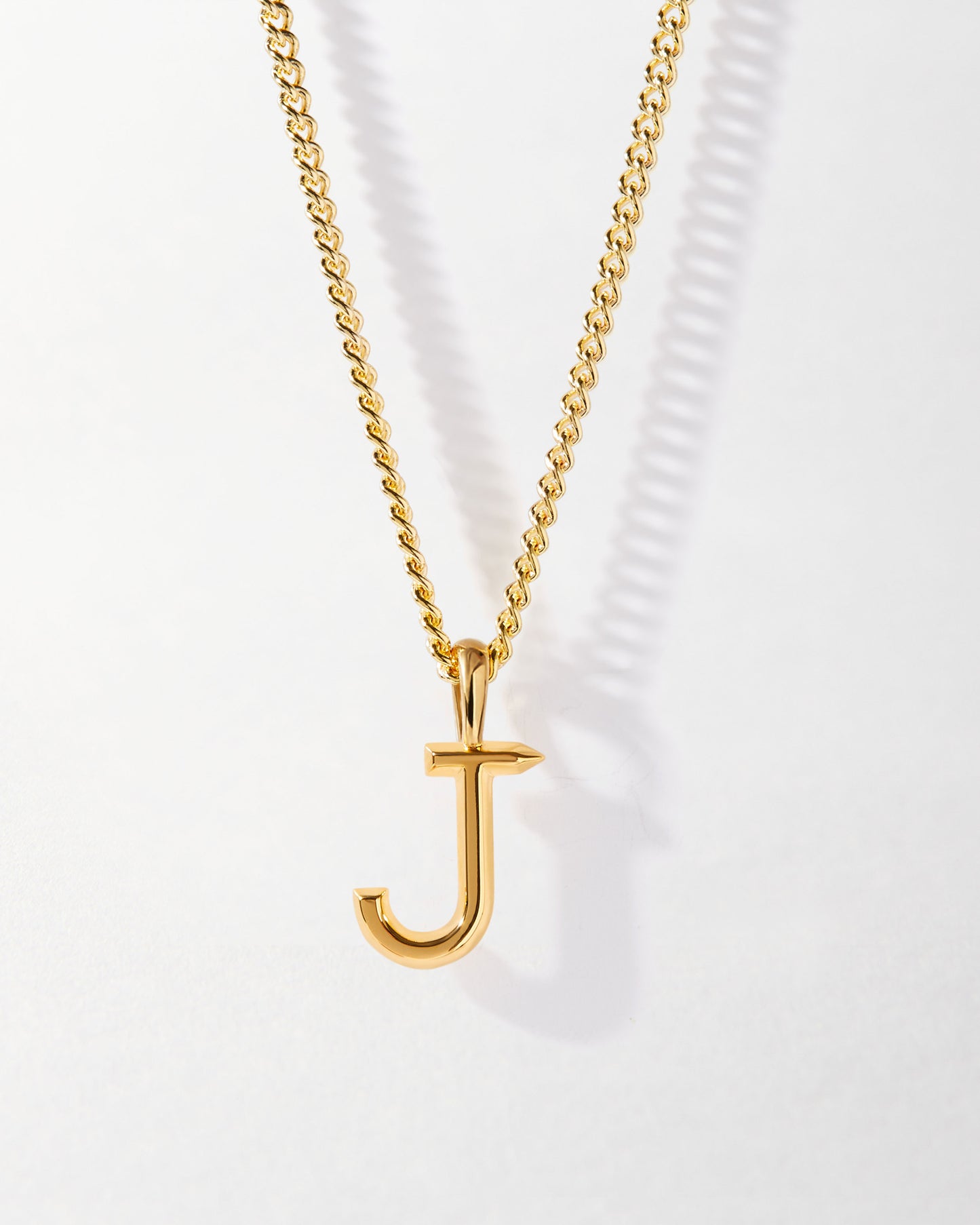 Initial Curb Necklace
