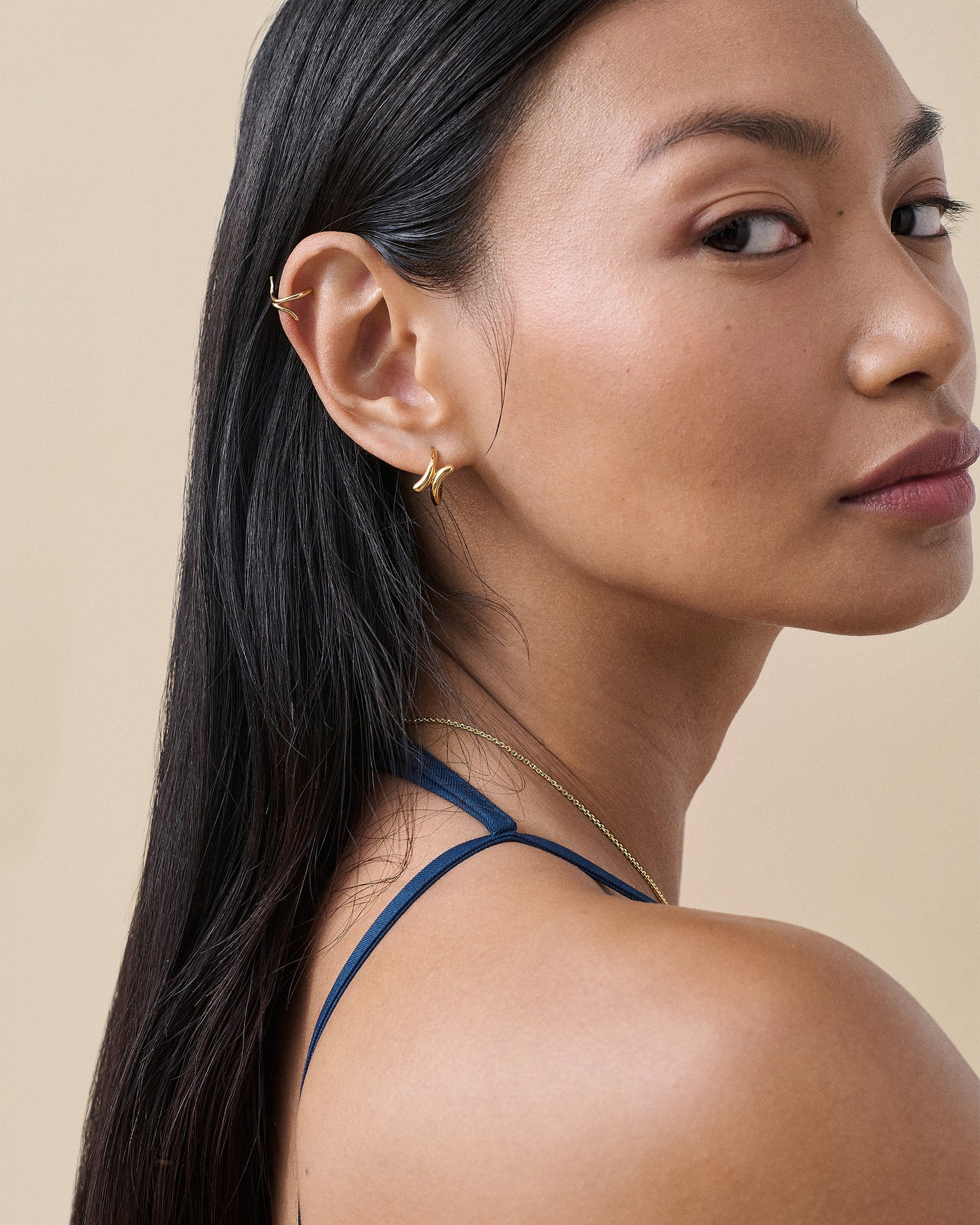 Wave Ear Cuff