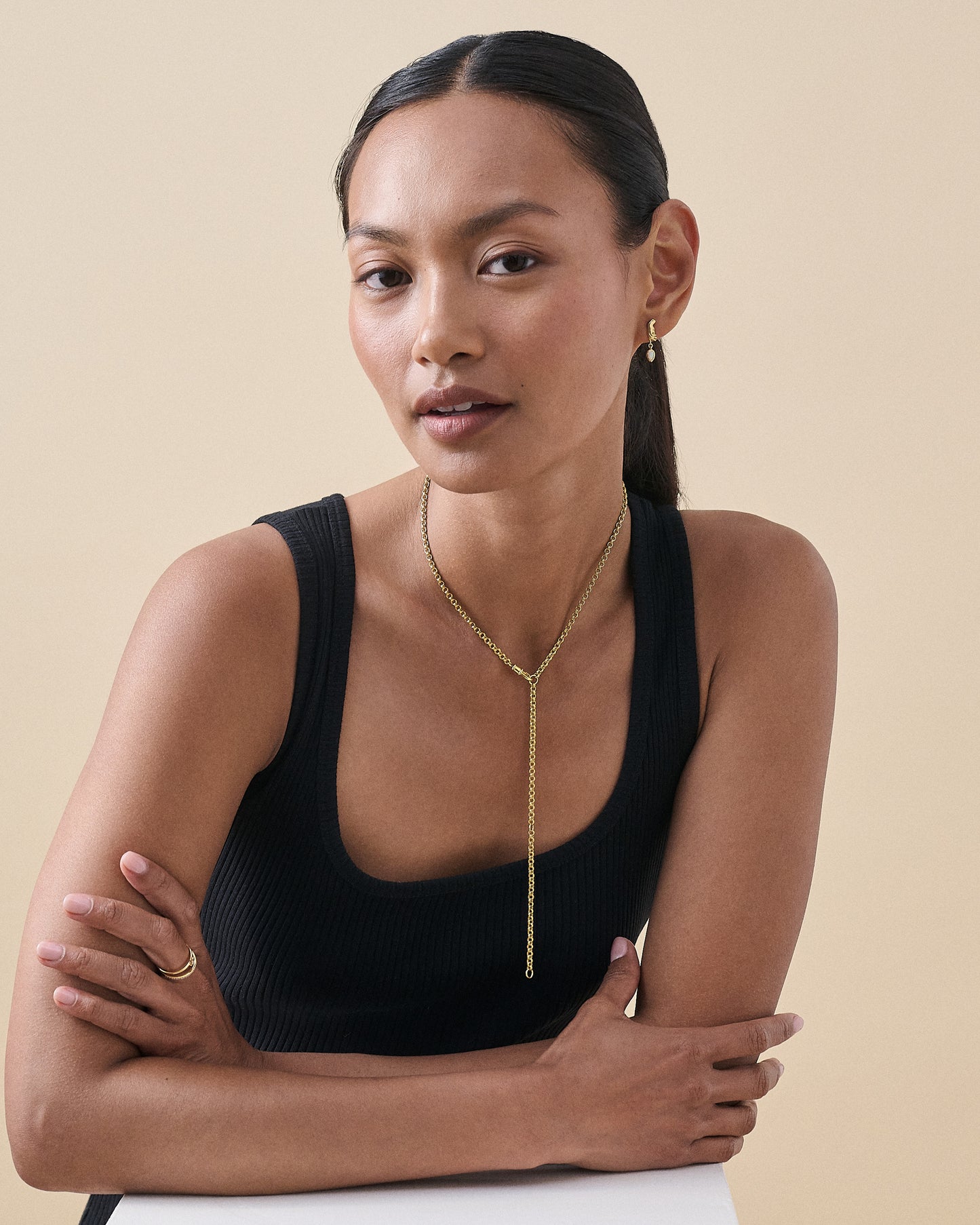 Charlotte Collins Modular Chain Necklace - Gold