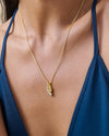 Wave Pave Necklace