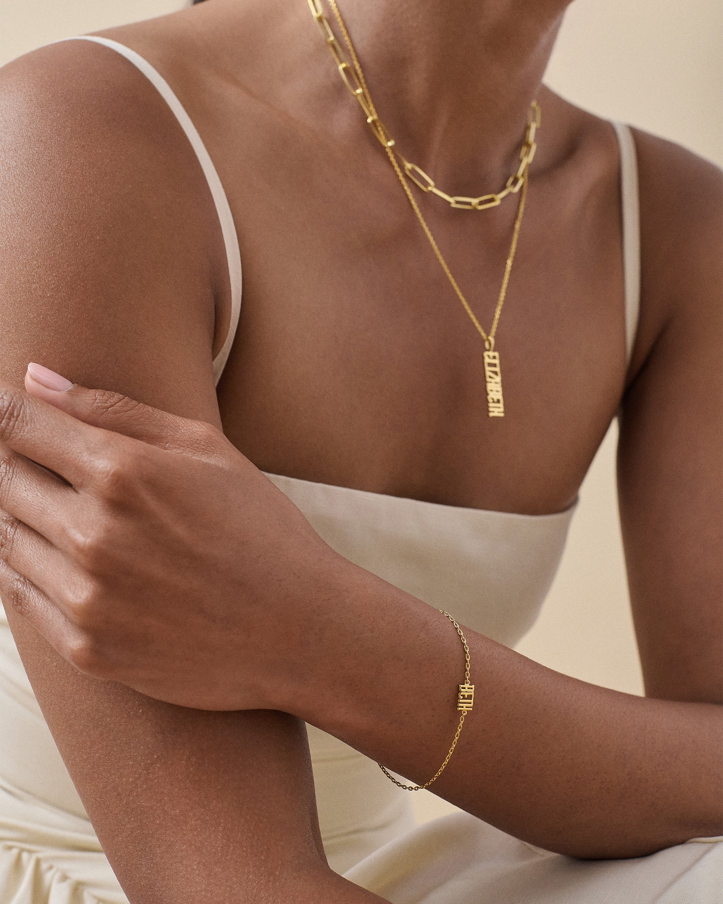 Personalised Name Tag Necklace