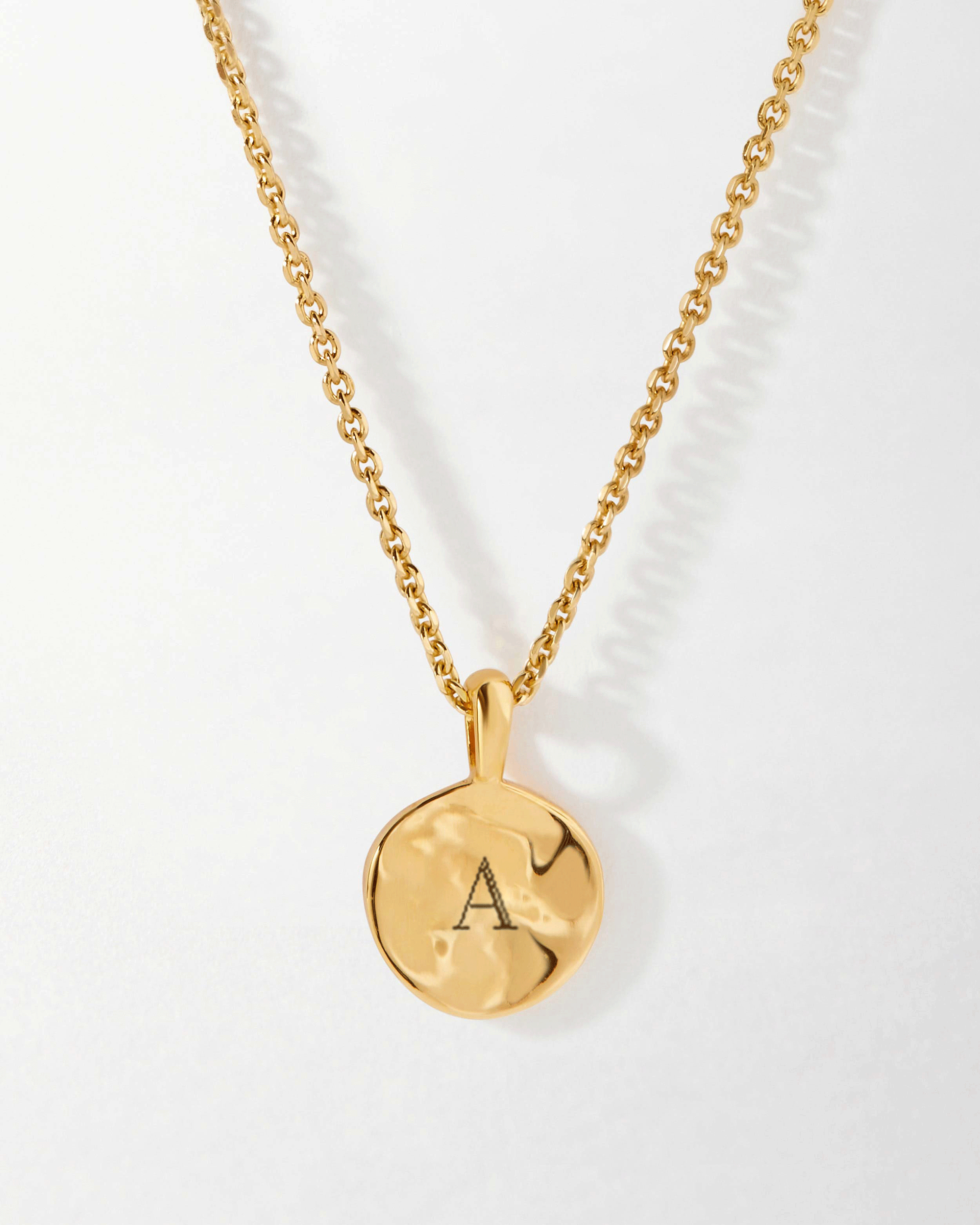 Mini Coin Necklace | 18k Gold Plated – Edge of Ember