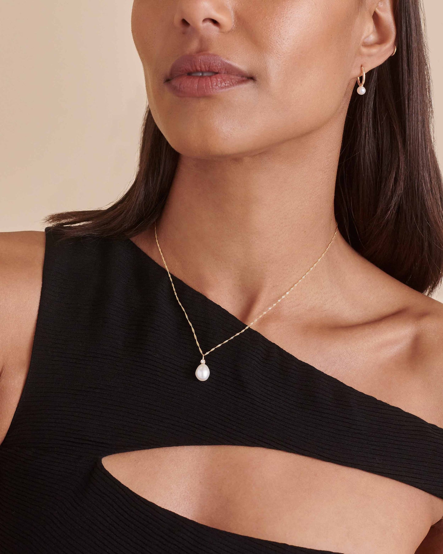Pearl Diamond Necklace
