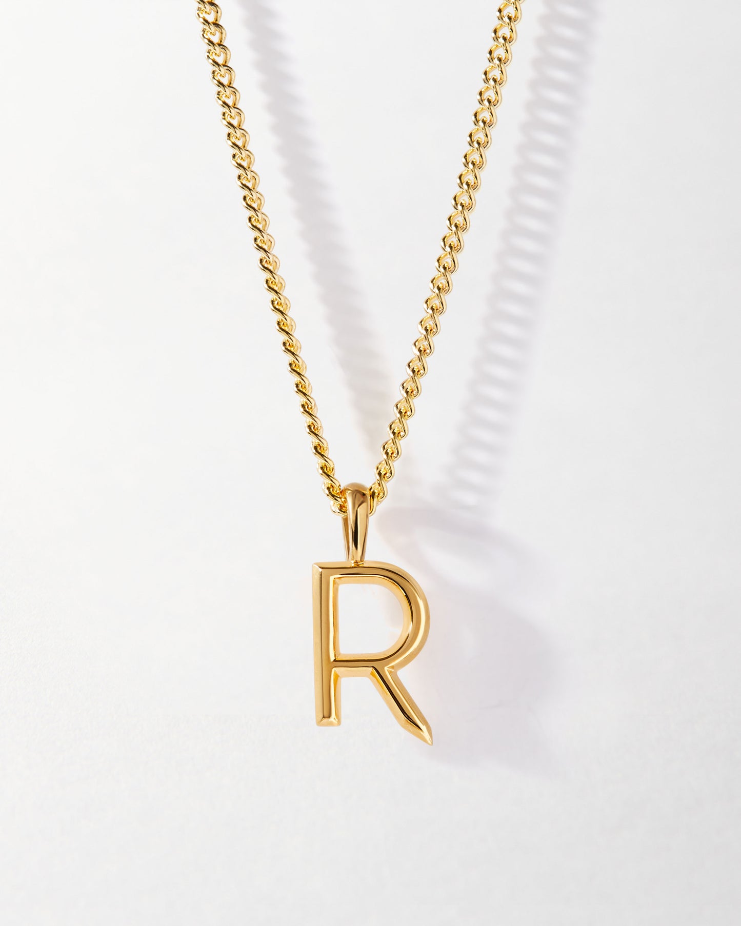 Initial Curb Necklace