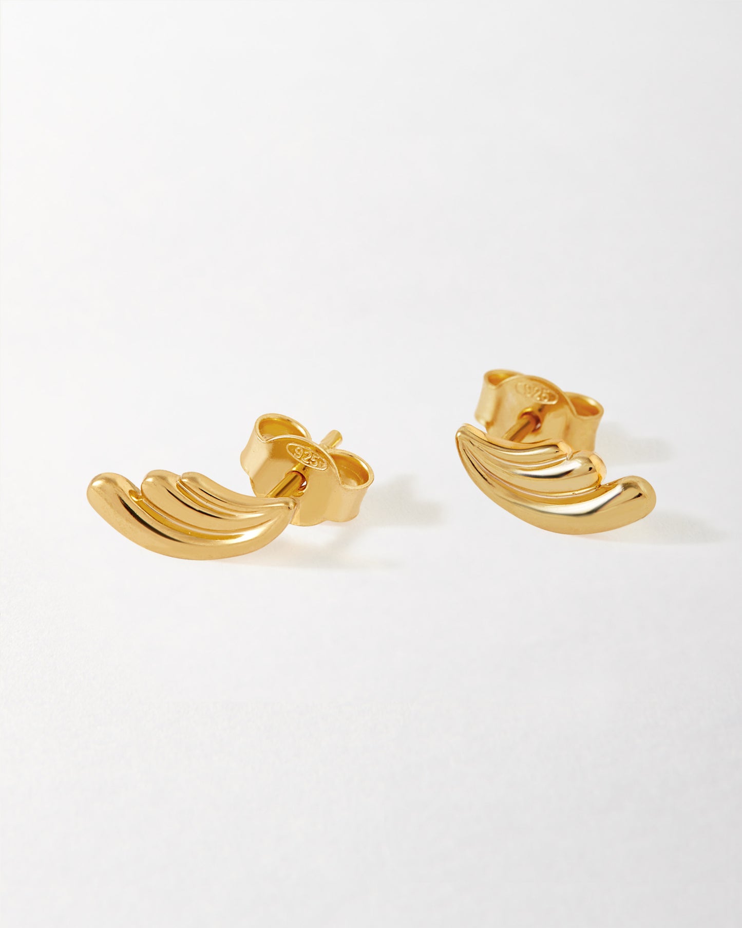 Ripple Stud Earrings