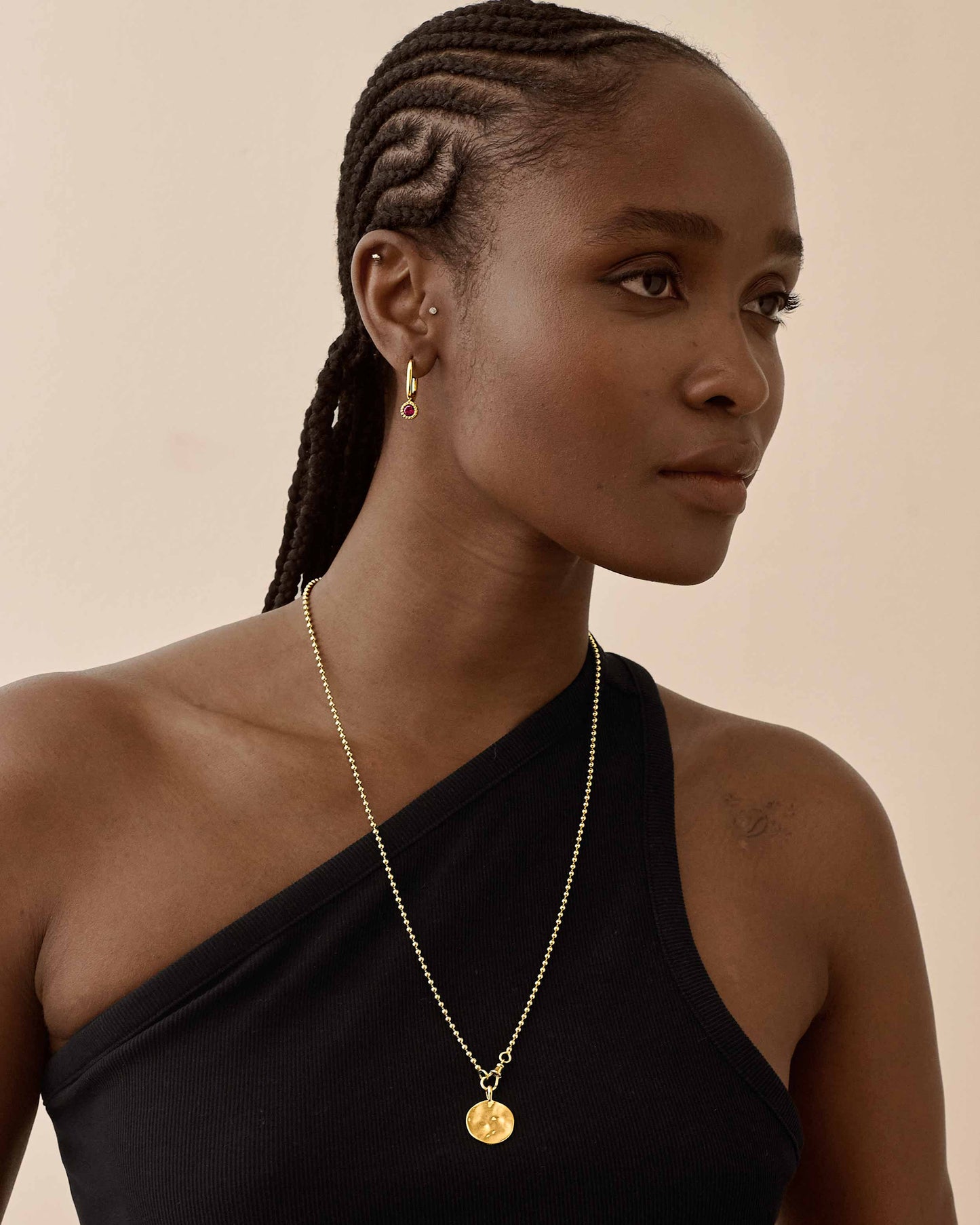 White Topaz April Birthstone Drop Earrings