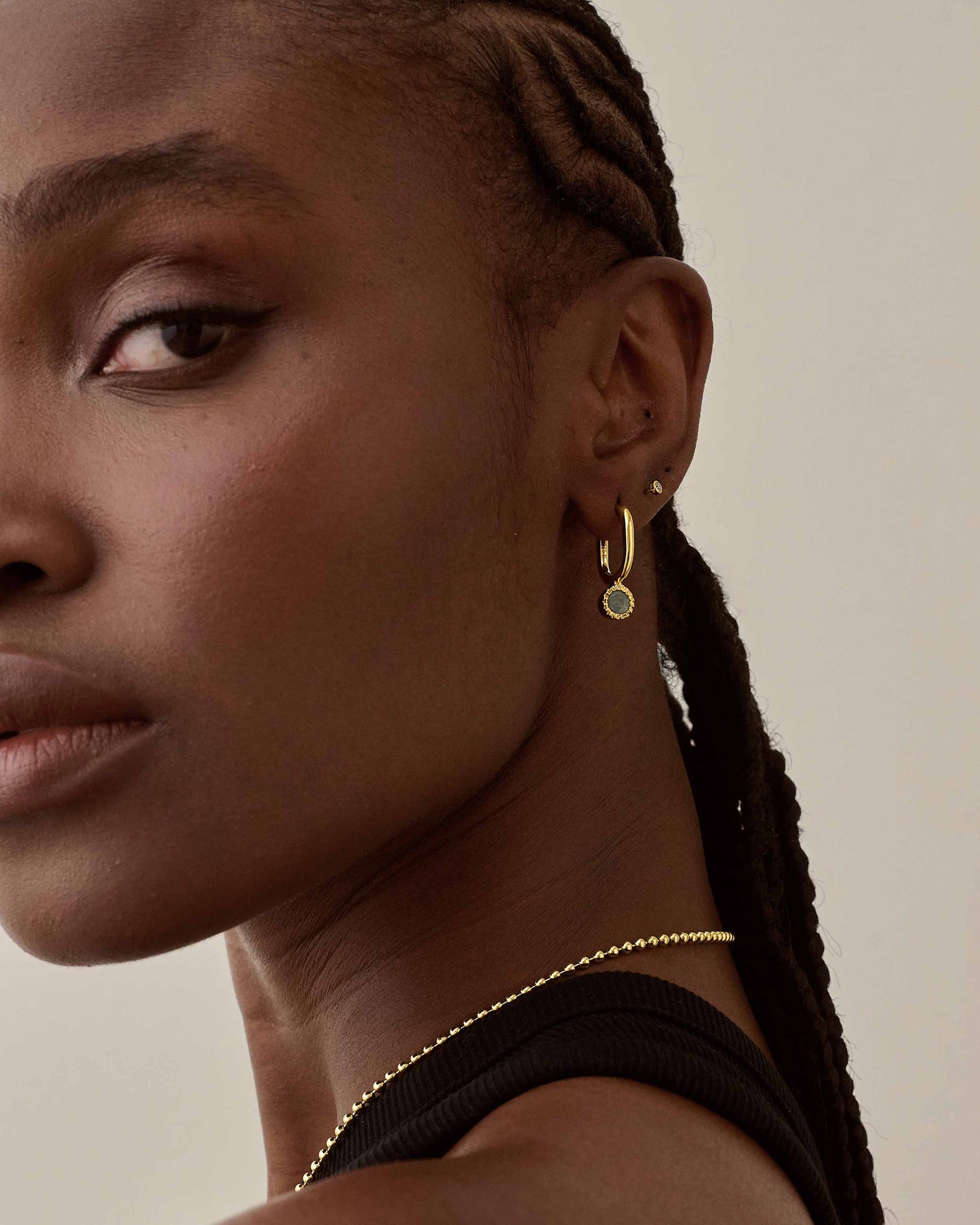 Aquamarine March Birthstone Drop Earrings