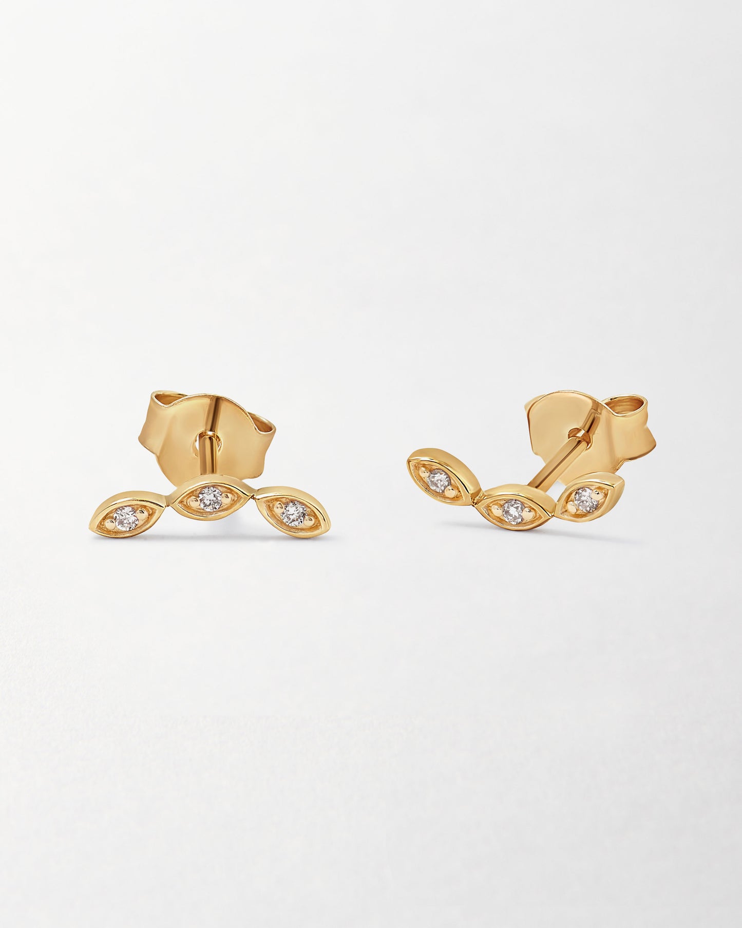 Diamond Trio Earrings
