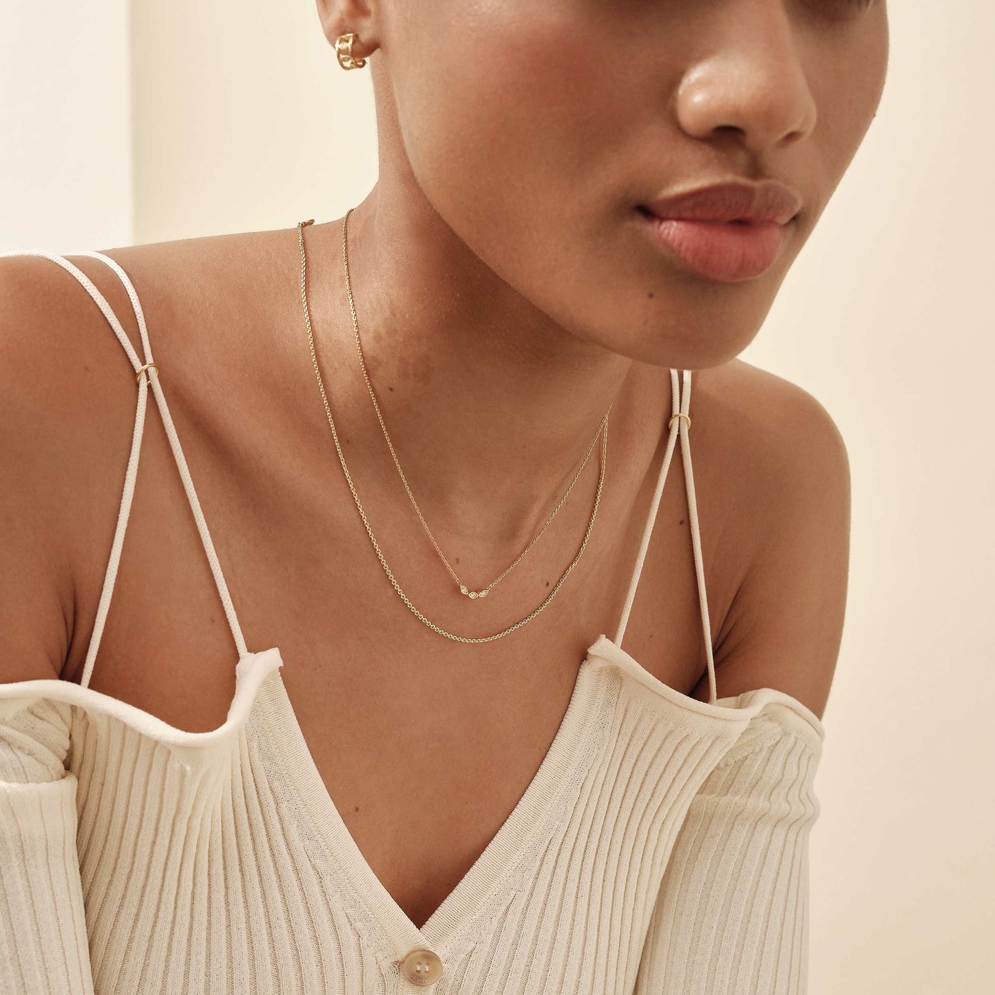 Diamond Trio Necklace