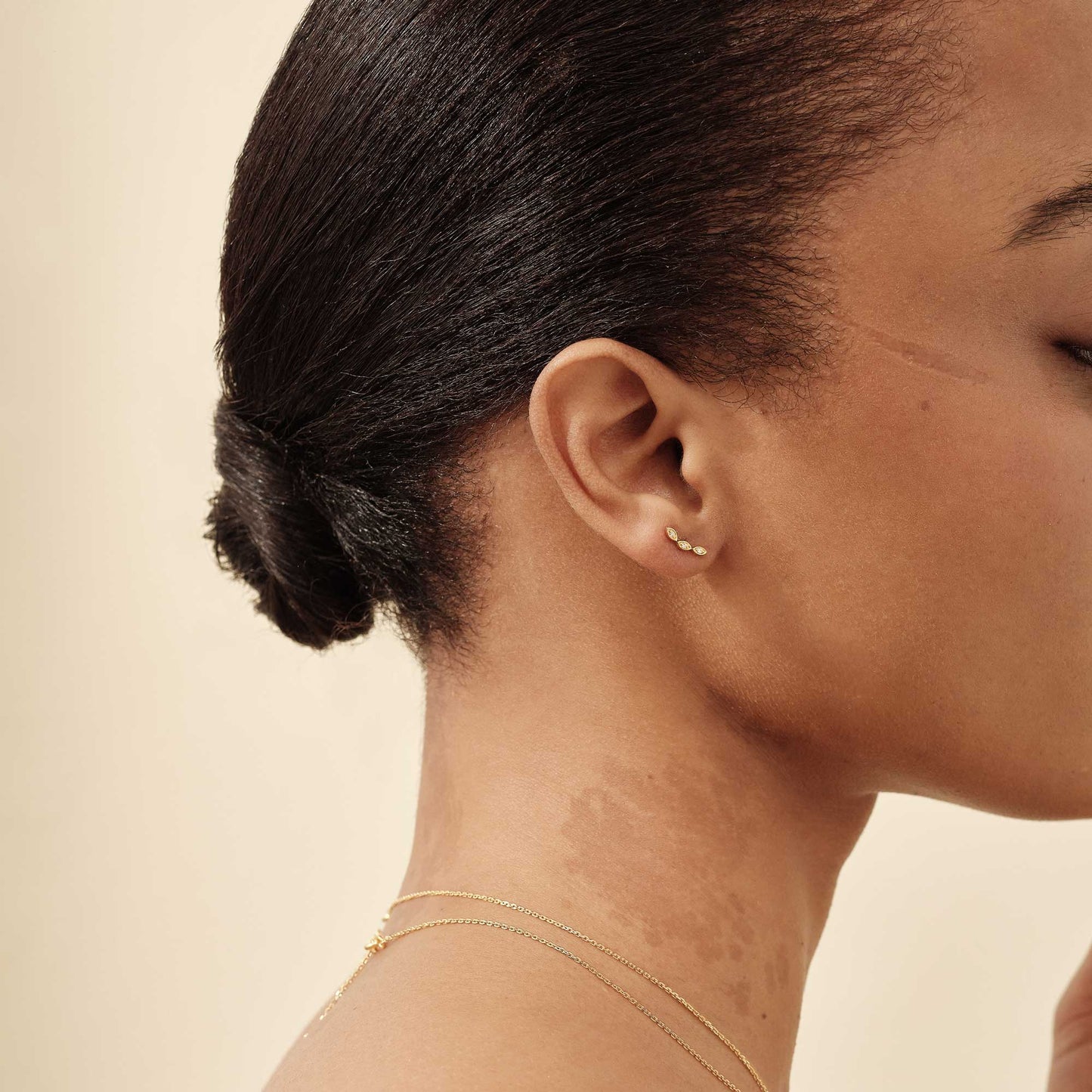 Diamond Trio Earrings