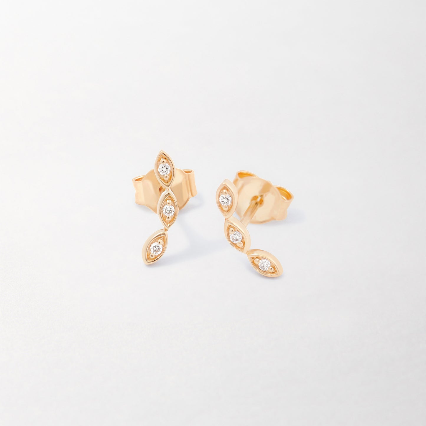 Diamond Trio Earrings