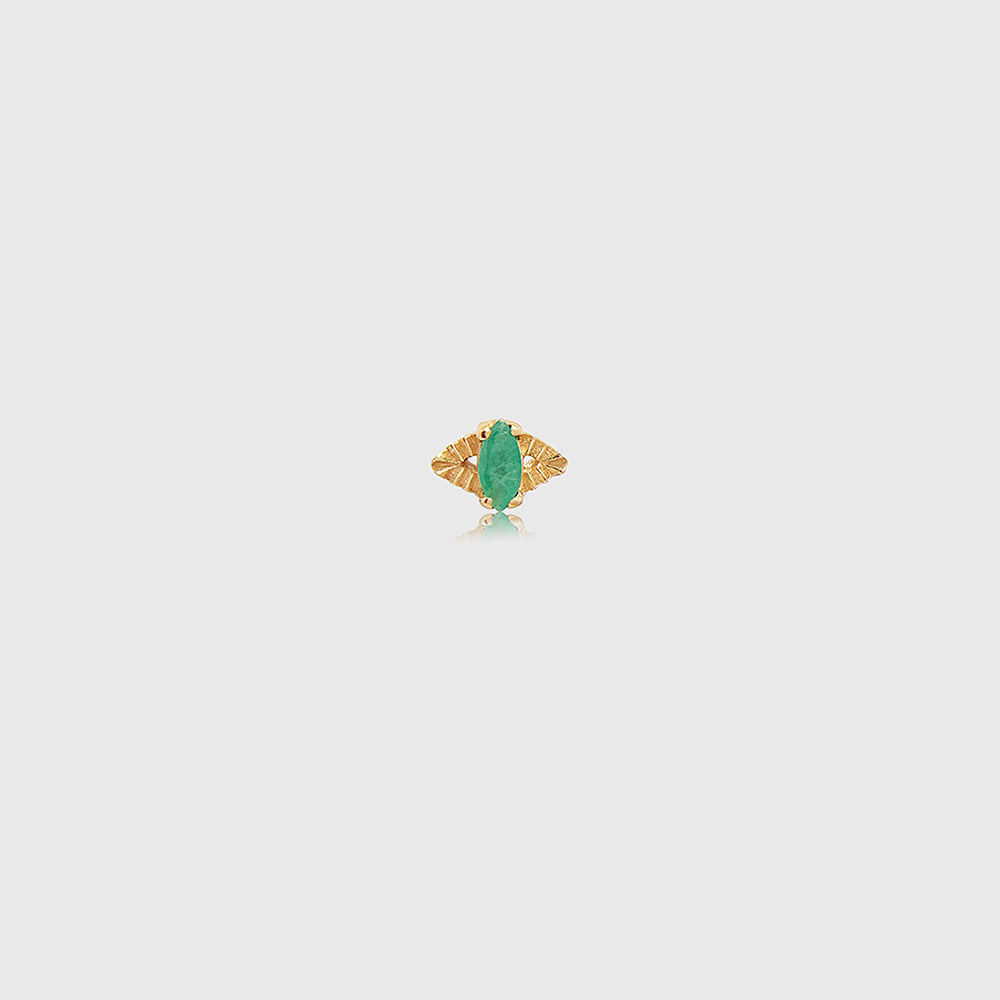 Emerald Evil Eye Earrings Emerald Evil Eye Earrings