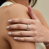 Fire Sapphire Ring - Silver