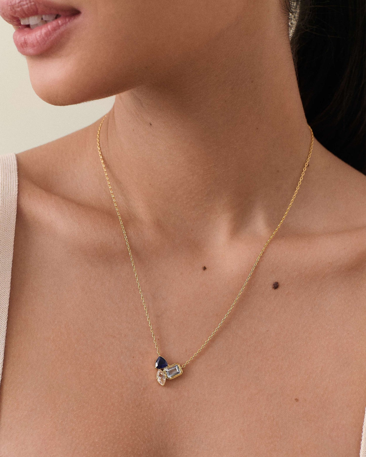 Alhudapk Com Mejuri Engravable Tag Necklace Trinity Customised