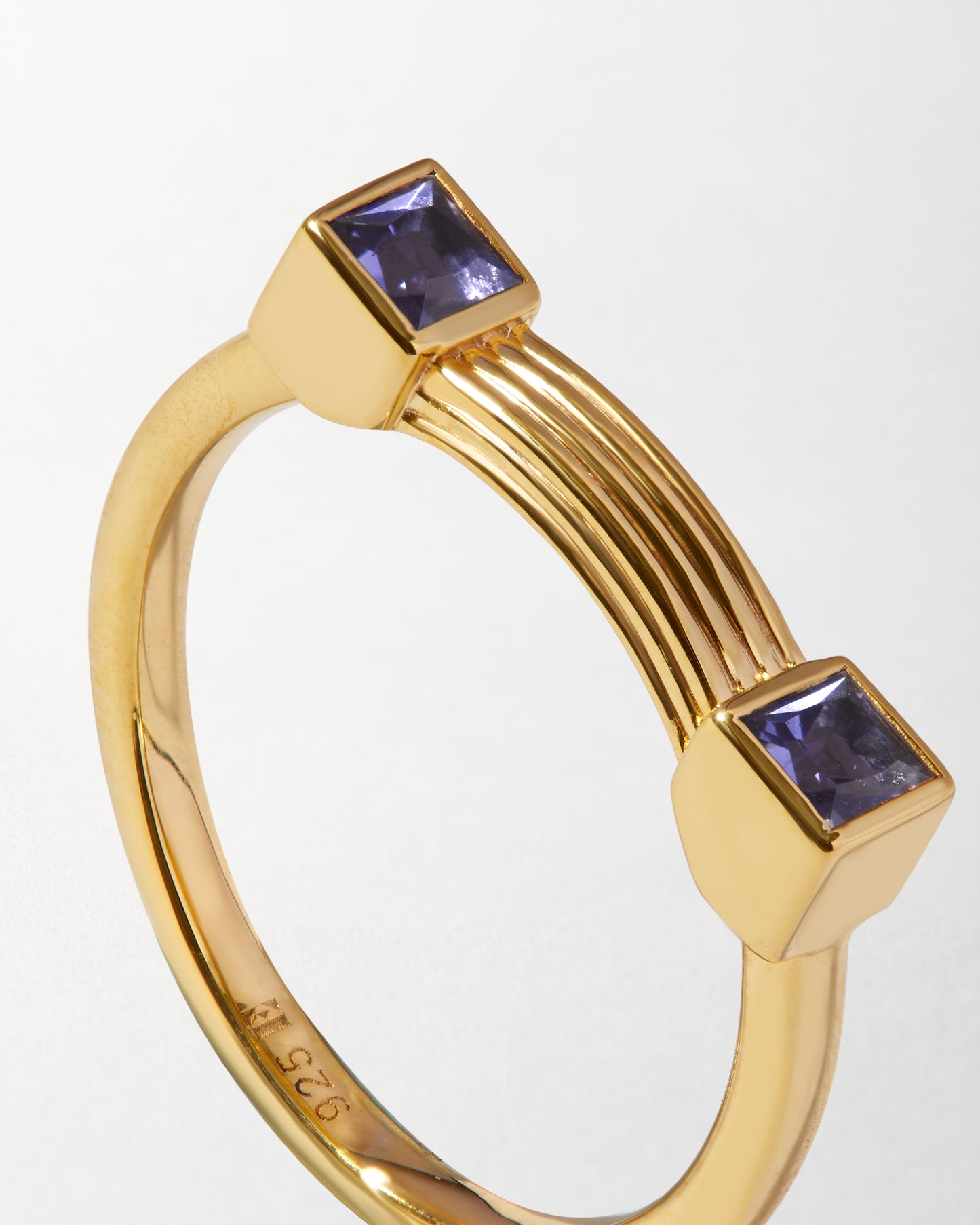 Balance Iolite Ring