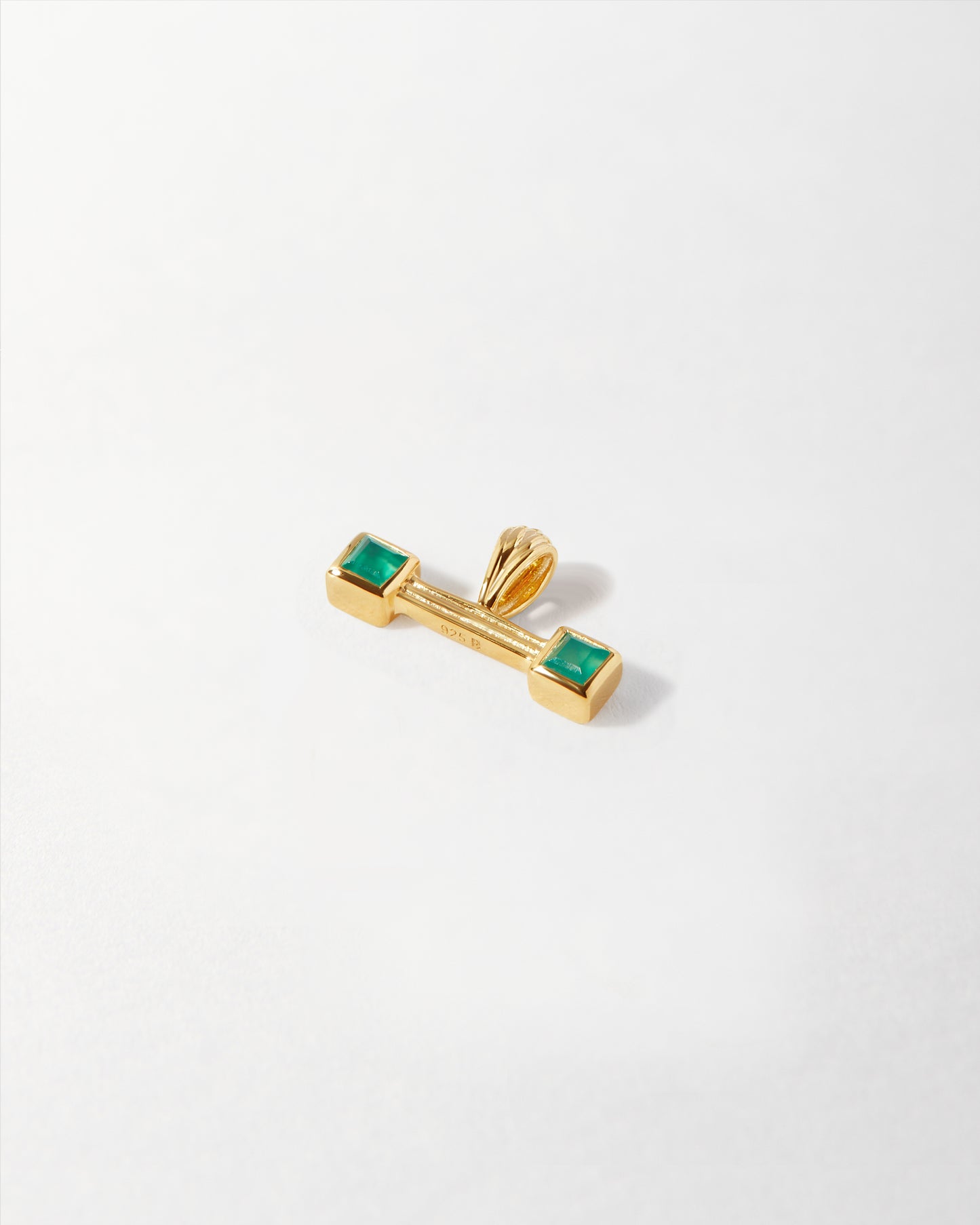 Balance T-Bar Green Pendant