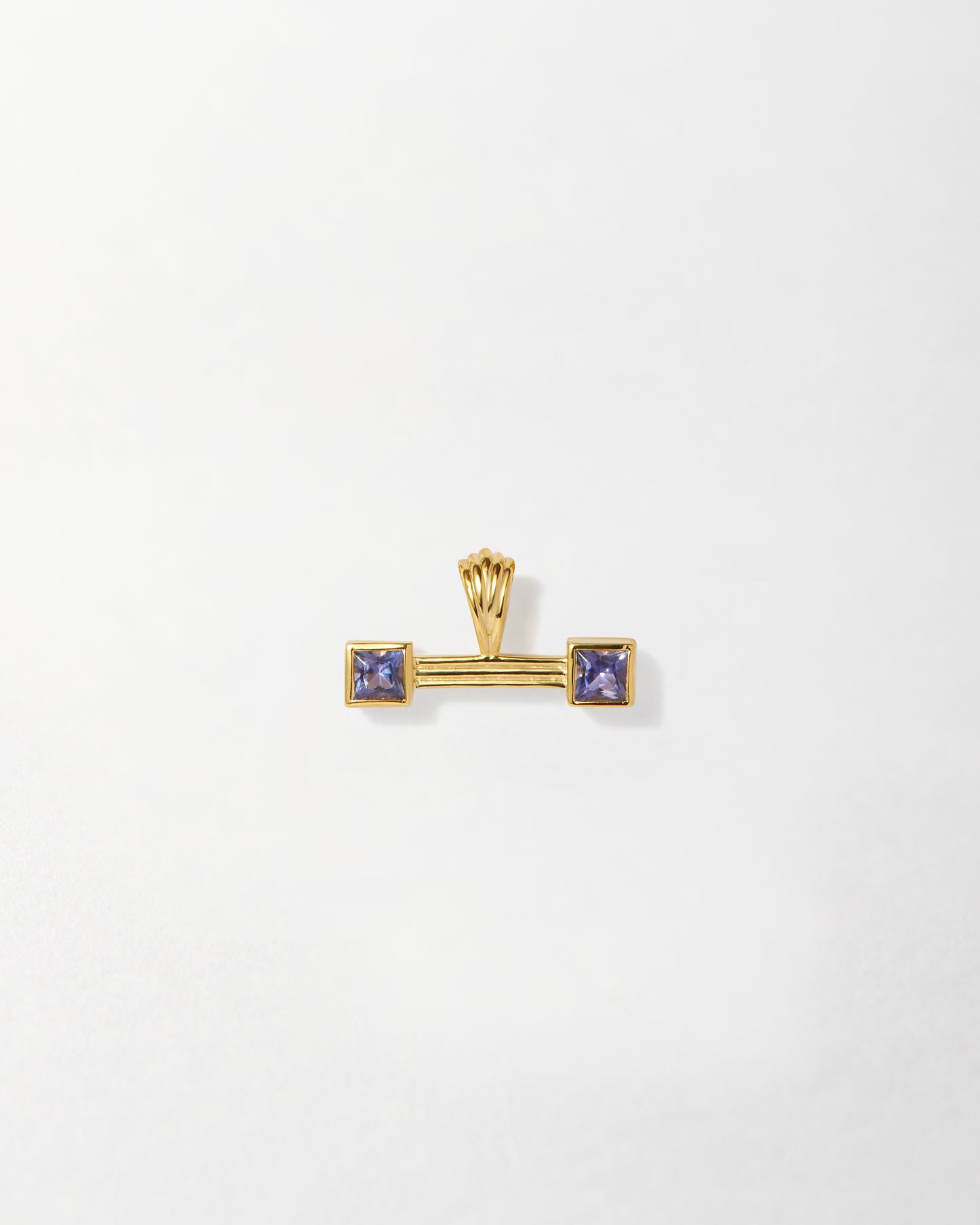 Balance T-Bar Iolite Pendant