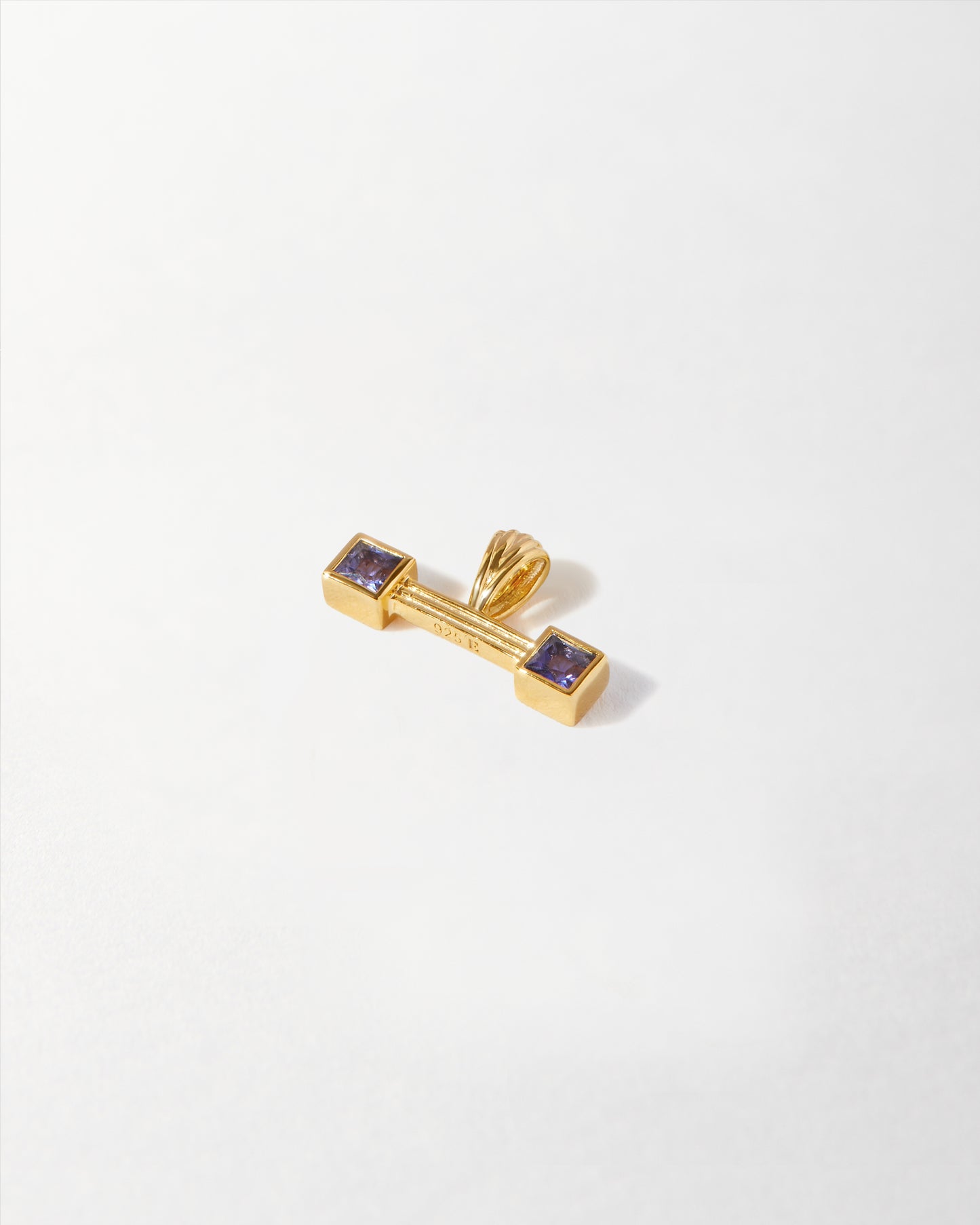 Balance T-Bar Iolite Pendant