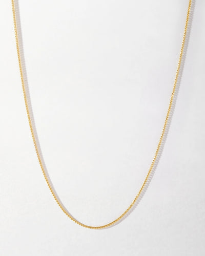 Adjustable Box Link Chain Necklace, .70mm in 14K Gold - Sam's Club