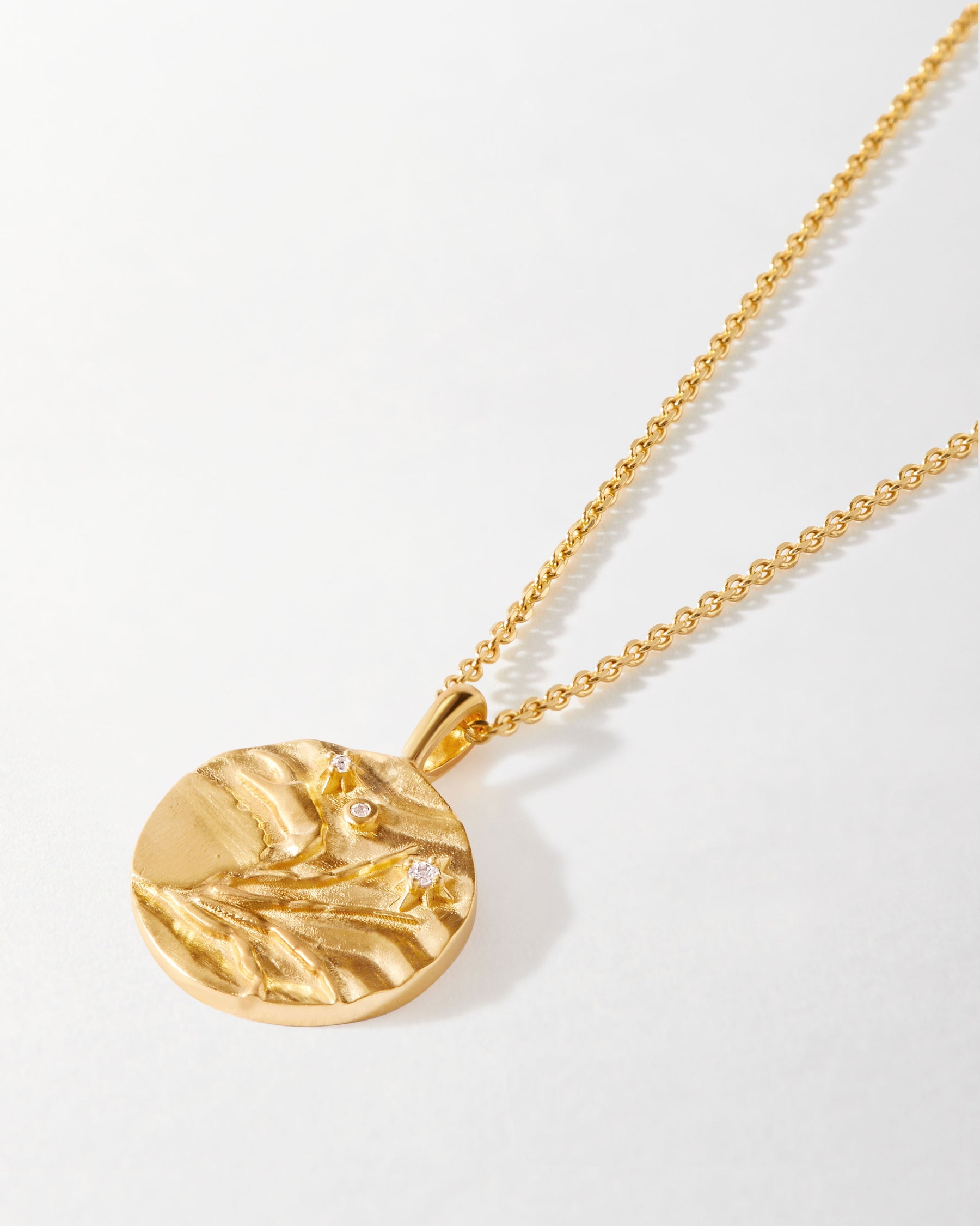 Gold deals cancer necklace