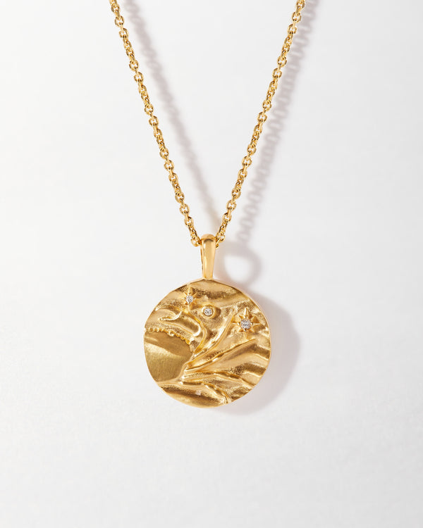 Gold 2025 cancer necklace