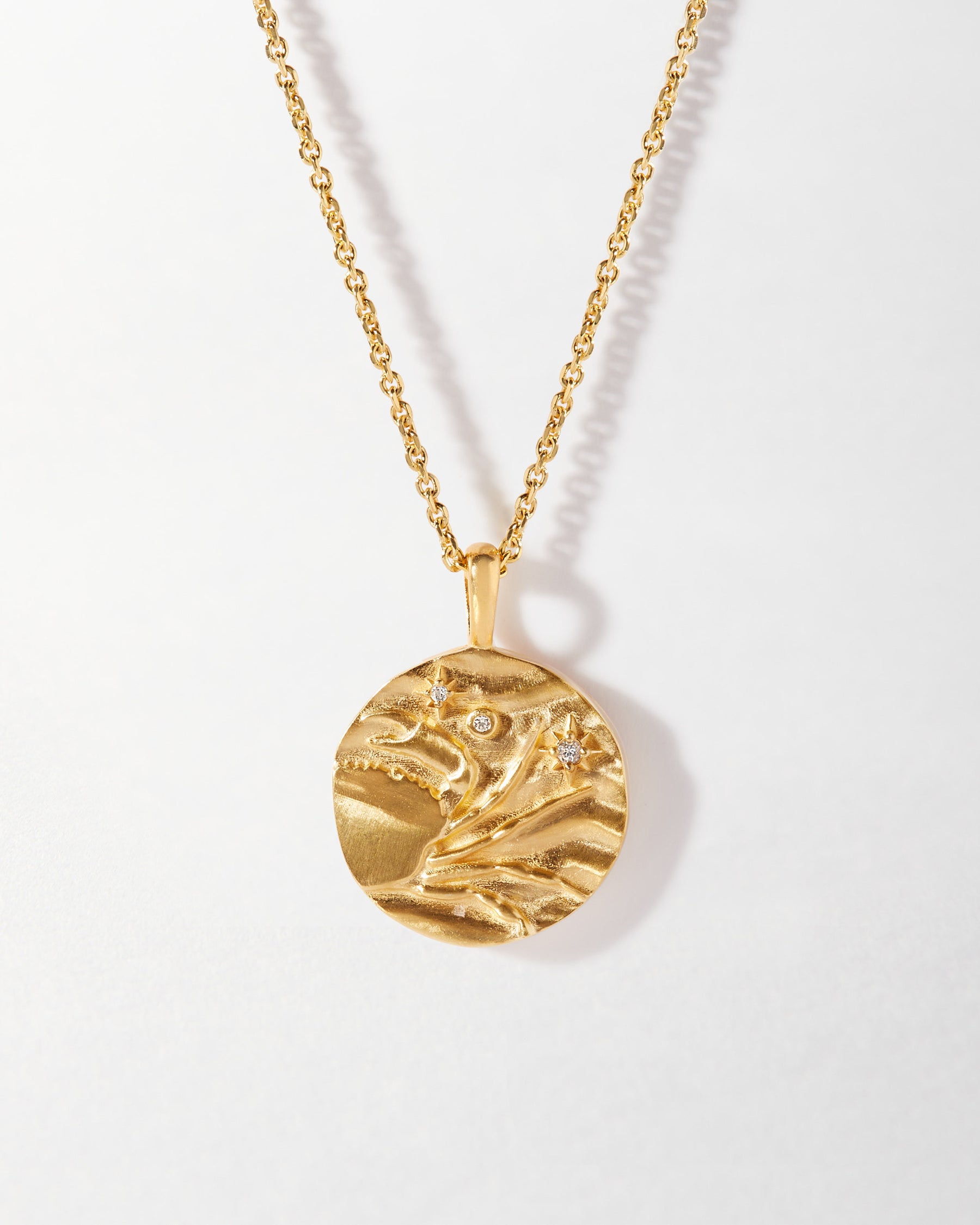 Zodiac Necklace 18k Gold Plated Designer Horoscope Jewellery