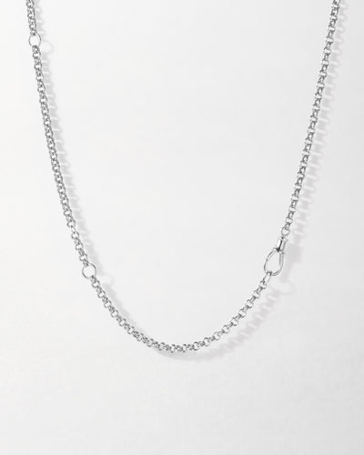 Charlotte Collins Modular Chain Necklace - Silver