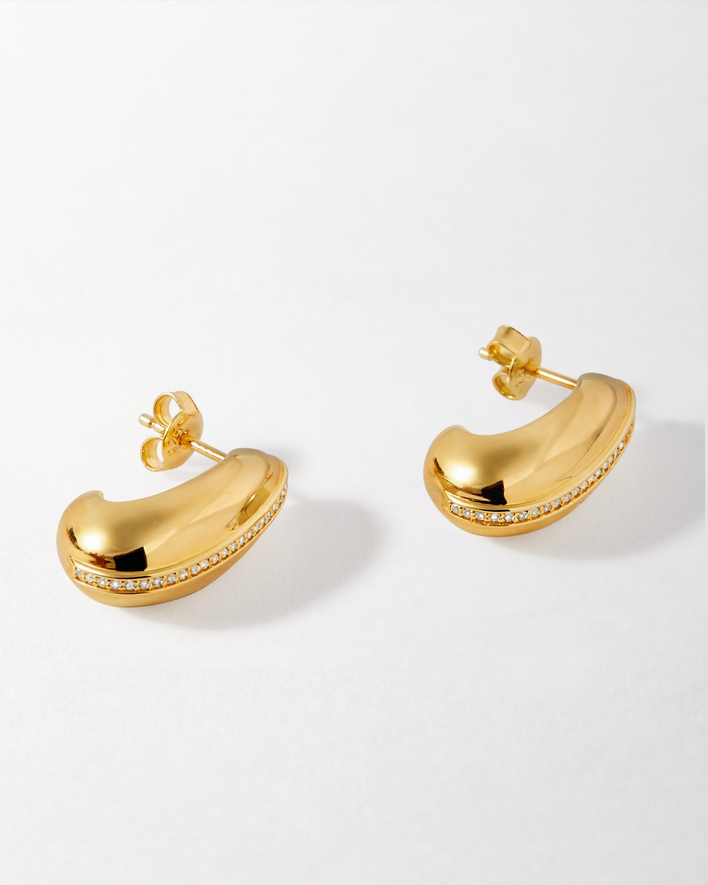 Charlotte Stud Earring - Gold Charlotte Stud Earring - Gold