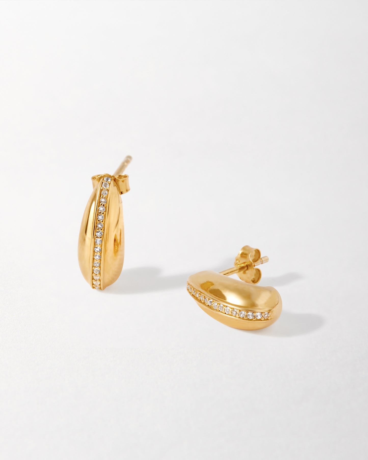 Charlotte Stud Earring - Gold Charlotte Stud Earring - Gold