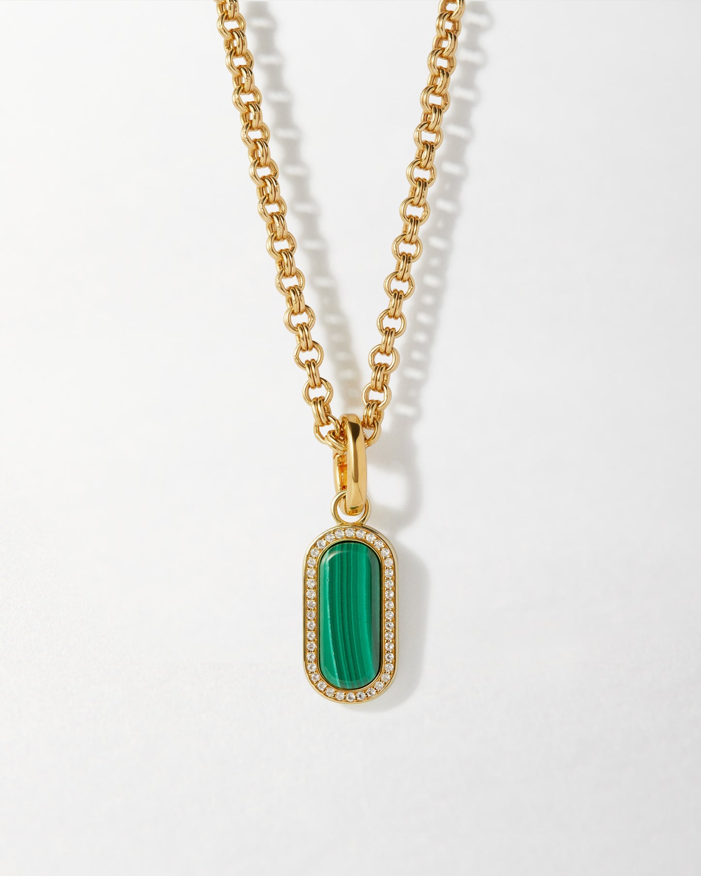 Charlotte Collins Malachite Necklace