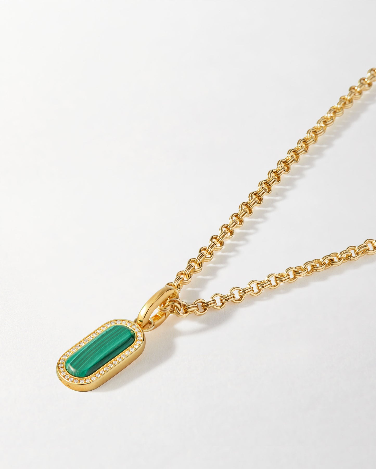 Charlotte Collins Malachite Necklace