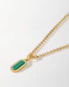 Charlotte Collins Malachite Necklace