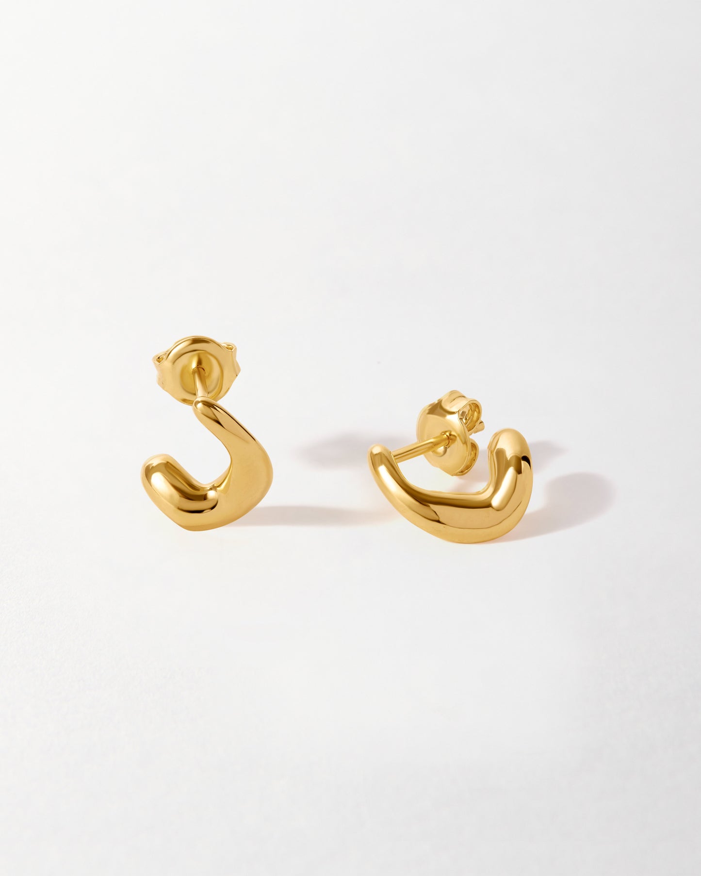 Charlotte Collins Twist Stud Earrings