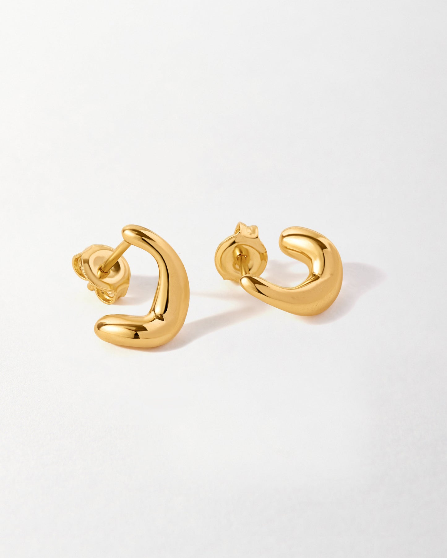 Charlotte Collins Twist Stud Earrings