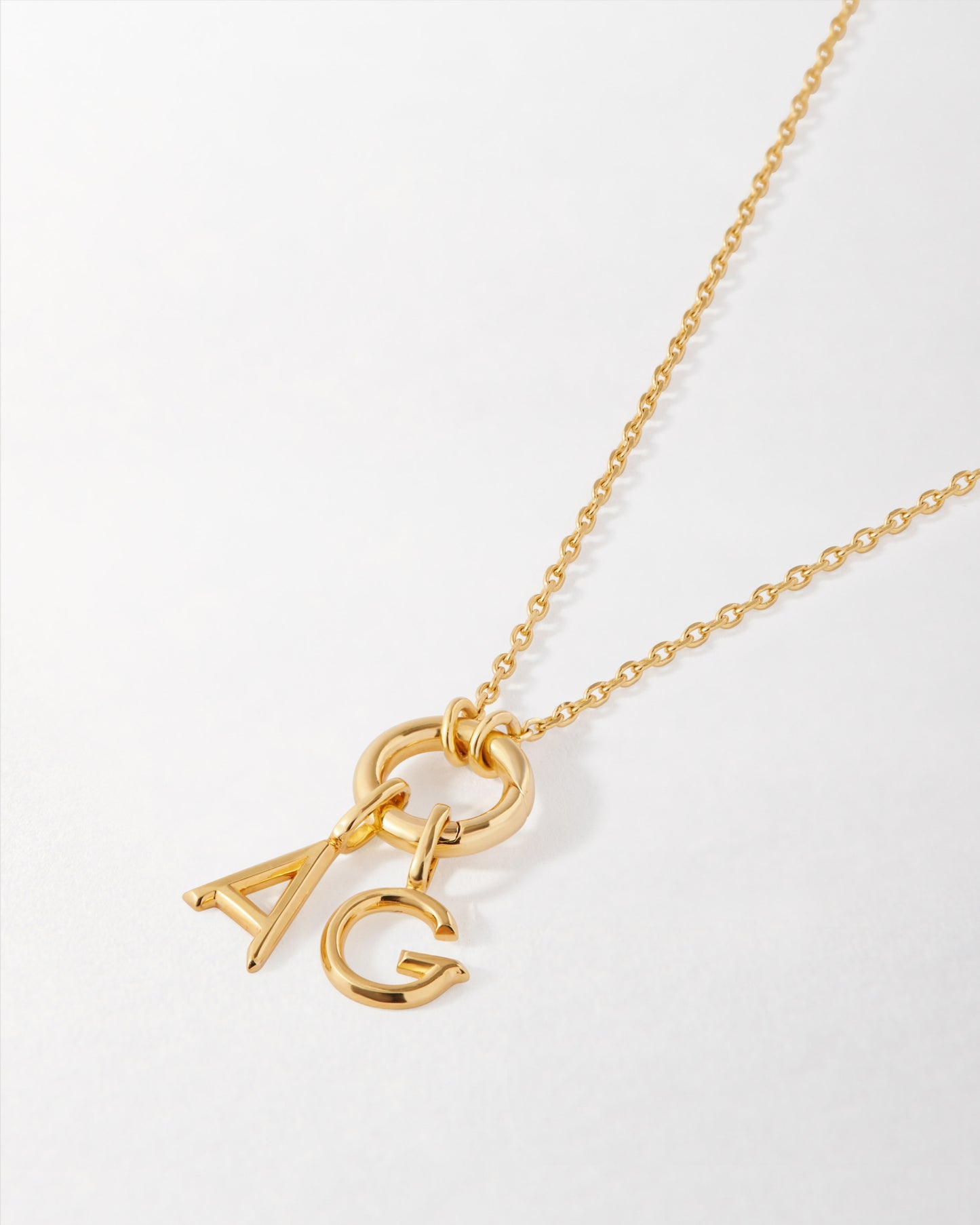 Charm holder necklace