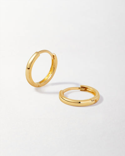 Classic Gold Huggie Earrings