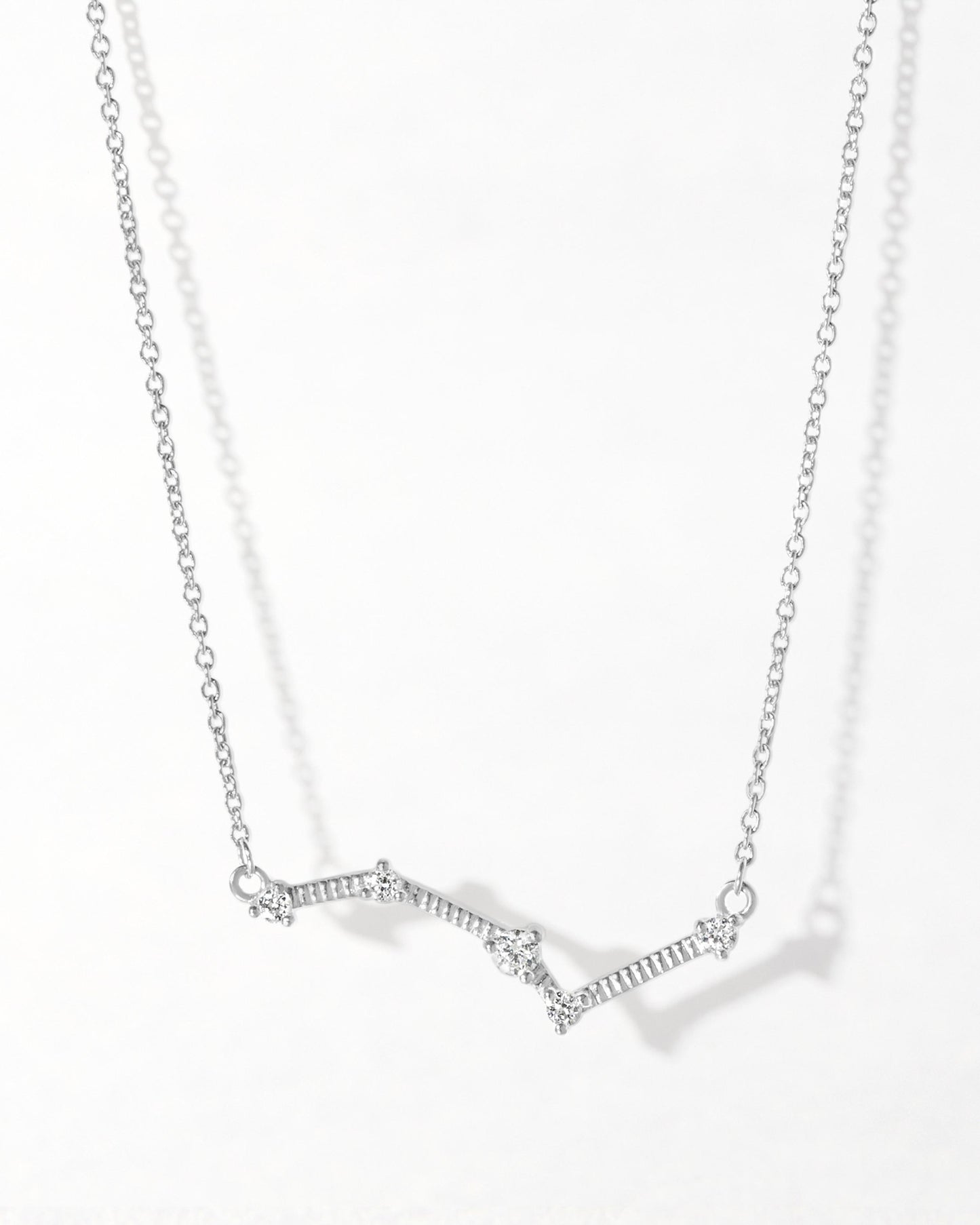 Constellation Diamond Necklace - White Gold