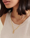 Initial Curb Necklace