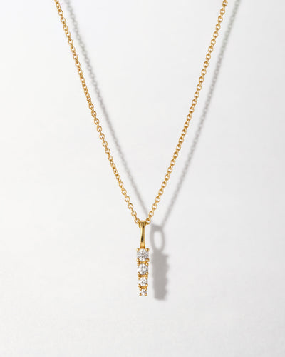 Dainty Diamond Drop Necklace