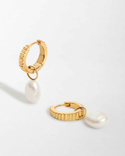 hum k18パールリングhumming pearl collection K18 ベイ パール リング ツイン / 18K bay pearl ring twin