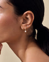 Pearl Glow Diamond Earrings Set