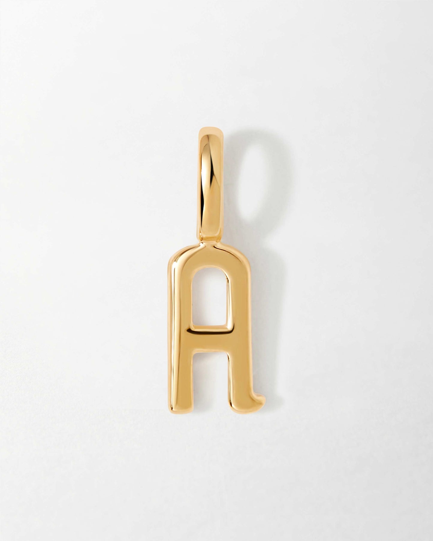 Selected Initial Pendant (Solid Gold)