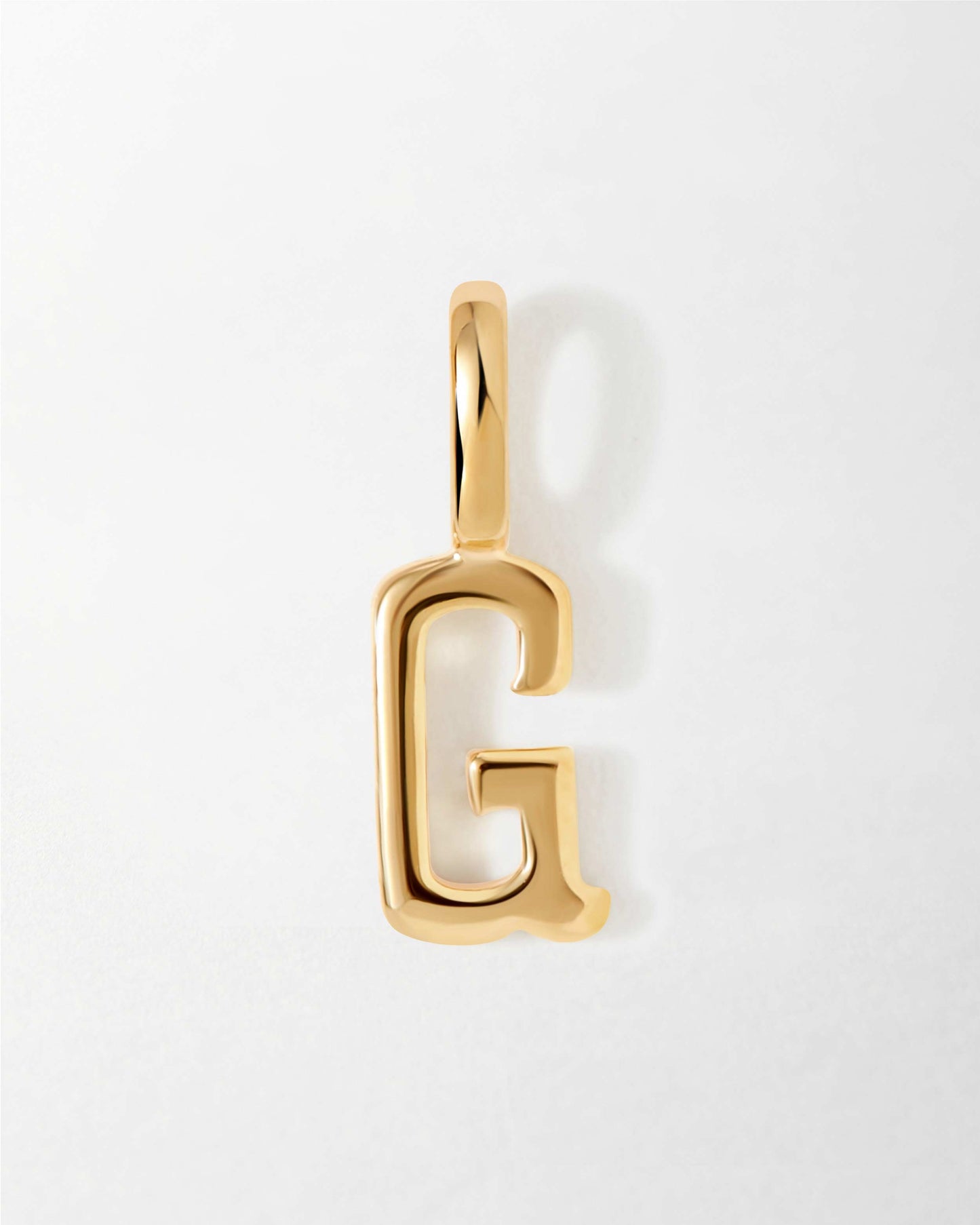 Selected Initial Pendant (Solid Gold)